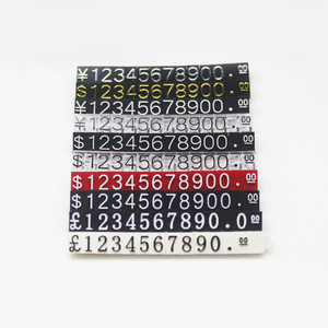 Có Thể Điều Chỉnh Giá Khối Chữ Số Kỹ Thuật Số Có Thể Tháo Rời Thẻ Nhựa Cho Cửa Hàng Đồ Trang Sức Cửa Hàng Labelling Bán Buôn Đứng Cho Hàng May Mặc - Product Image 2