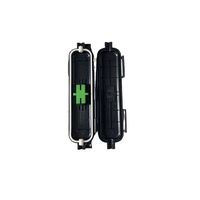 Kotak Pelindung Kabel Drop FTTH 1 Core Fiber Optic Splice Closure HZY-W01C IP65 ABS PC+ABS