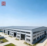 Entrepôt en structure acier préfabriquée à grande portée, isolé thermiquement, anti-corrosion, imperméable et résistant au vent ZTSS