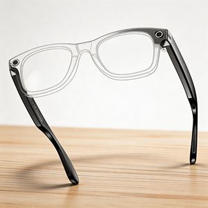 Lunettes intelligentes W610 avec caméra HD 8MP, transfert Wi-Fi, traducteur IA, enregistrement vidéo, double microphone, étanches IP65, légères (35g) - Product Image 3