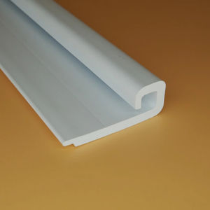 European Eco-Friendly Durable <b>UPVC</b>/PVC/ABS/PC Modern Plastic <b>Strip</b> Extrusion Profile for Hospital Office Building Bathroom - Product Image 1