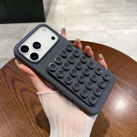 Support pliable à ventouse STYLESuction pour coque de téléphone portable Apple 16 Pro Max, iPhone 17, 16, 15, 1Plus – Étui de protection antichute en silicone
