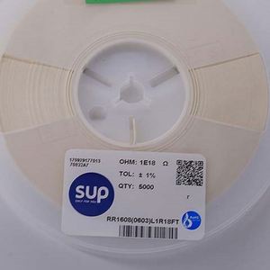 Factory Direct RR1608 0603L1R18FT 0603 1608 Resistors Chip Resistors SMD Resistors 1.18ohm 1% 1/10W Thick Film Resistor - Product Image 1
