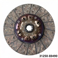 31250E0490 HND058Y Cakram Kopling 380mm 10T Kompatibel untuk Hino 500 Lohan FM260, Pengganti untuk 31250-E0490 HND058U