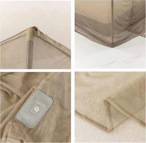 Canopée de lit de luxe en fibre d'argent 100%, <span class=keywords><strong>moustiquaire</strong></span> à mailles fines avec fonctions de protection contre les ondes électromagnétiques - Product Image 4