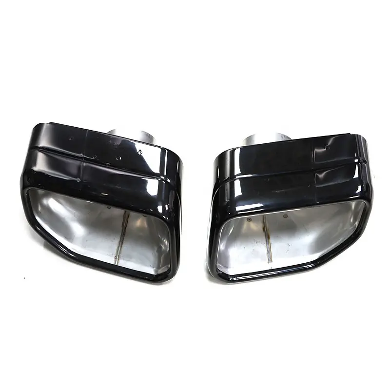 Sypes exhaust tip cho BMW X3 G01 X4 G02 30i 2022 ống xả vuông màu đen Muffler lời khuyên Hàn hệ thống ống xả vòi phun x Series