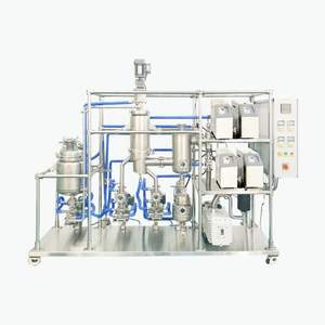 Film essuyé encore moléculaire distillation passe court homologué CE assure une production supérieure de lubrifiant à haute température en toute sécurité - Product Image 5