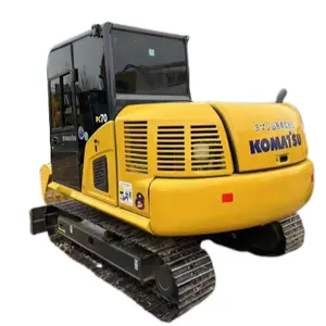Construcción y obras viales Maquinaria de construcción Excavadora hidráulica Komatsu PC70 pequeña de segunda mano mejor oferta