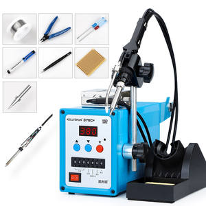 Kellyshun-Machine <span class=keywords><strong>à</strong></span> <span class=keywords><strong>souder</strong></span> automatique numérique 90W, <span class=keywords><strong>fer</strong></span> <span class=keywords><strong>à</strong></span> <span class=keywords><strong>souder</strong></span> électrique haute puissance, pistolet, connexion 220V, sortie d'<span class=keywords><strong>étain</strong></span> - Product Image 4