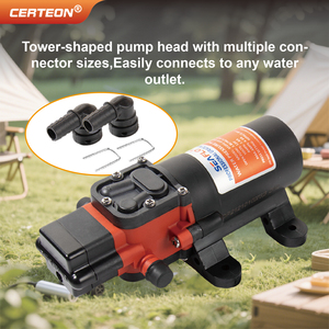 <span class=keywords><strong>Pompe</strong></span> à eau douce <span class=keywords><strong>12V</strong></span> 24V camping car 40PSI 3 8LPM <span class=keywords><strong>auto</strong></span> amorçante arrêt automatique pour fourgon camping - Product Image 2