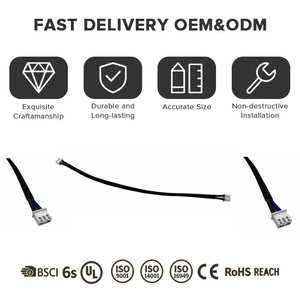 Faisceau de câbles de commande PLC industriel avec câblage DCS et E/S pour l'automatisation des usines, les systèmes électroniques de motos et d'automobiles - Product Image 4
