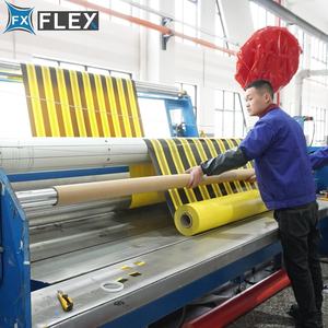 Bâche de <span class=keywords><strong>terrasse</strong></span> FLFX ignifuge, antistatique, en tissu rayé enduit de PVC, imperméable et occultante, sur mesure - Product Image 4