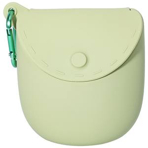 Sac à friandises pour chien en silicone de qualité alimentaire pratique et très vendu avec clip Sac à friandises pour animaux de compagnie - Product Image 2