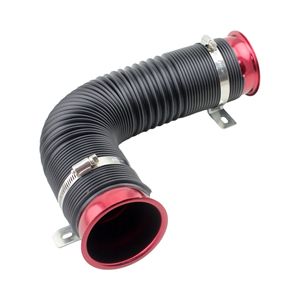 Tubo de entrada Turbo de admisión de aire frío manguera de conducto ajustable colector de <span class=keywords><strong>coche</strong></span> tubo de aluminio sistemas de refrigeración admisión de turbina Universal - Product Image 4