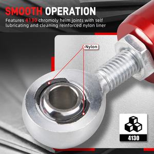 Enlace de extremo trasero ajustable BEVINSEE para VW para Golf 8 2020 + 7 7,5 2013-2020 Passat B8 <span class=keywords><strong>Arteon</strong></span> Tiguan II Jetta GLI 7 5Q0505465C - Product Image 5