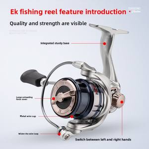 DAIWA EK spécial <span class=keywords><strong>leurre</strong></span> <span class=keywords><strong>moulinet</strong></span> en métal avec affichage numérique 5.2:1 rapport de vitesse utilisation à droite océan plage pêche - Product Image 3