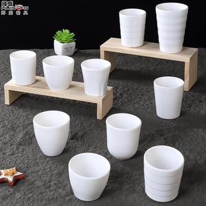 Tasses blanches en mélamine, tasses à thé pour hôtels, tasses à thé et à café anti-éclatement spéciales pour restaurants et fast-foods. - Product Image 1