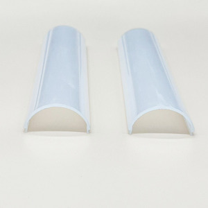 Abat-jour en profil PVC Zhan Shuo Pc Light Shield pour accessoires d'éclairage industriel et domestique - Product Image 3