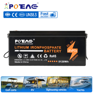 แบตเตอรี่ LiFePO4 200Ah แทนแบตเตอรี่ตะกั่วกรด 25.6V แบบ Deep Cycle พร้อมคุณสมบัติกันน้ำ IP67 ใช้งานได้ 6000 รอบ - Product Image 3