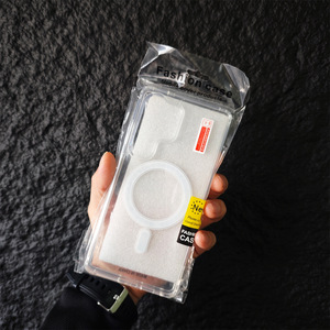 Gran oferta, <span class=keywords><strong>funda</strong></span> de teléfono con <span class=keywords><strong>cargador</strong></span> inalámbrico magnético transparente a prueba de golpes para Samsung S26 <span class=keywords><strong>Ultra</strong></span> S25 S24 A16 A56 con paquete al por menor - Product Image 5