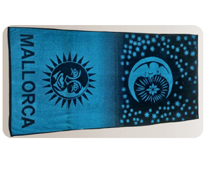 Toallas de Playa de Lujo de Jacquard y Terciopelo Hechas con Hilo Reciclado, Toallas Grandes Suaves y Absorbentes para Hotel, Spa, Resort, Aire Libre y Viajes - Product Image 1