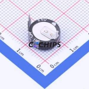 Supercondensateur SCE5R5H104, composant traversant (THT), condensateur 0,1F -20%~+80% 5,5V 5uA@24hrs - Product Image 2