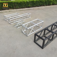Truss de aleación de aluminio de 300*300mm, techo redondo Octágono Regular para escenario/evento/Concierto, truss de iluminación móvil certificado TUV