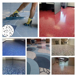 Escamas de <span class=keywords><strong>Mica</strong></span> Muscovita Decorativas Multicolores, Resistentes a los Rayos UV, de Grado Industrial, para Aplicaciones Comerciales en Garajes - Product Image 5