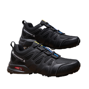 Zapatos de Senderismo para Hombre Solomon, Zapatillas Escocesas con Cordones, Zapatos Casuales Resistentes con Forro de Malla para Senderismo y Correr - Product Image 5