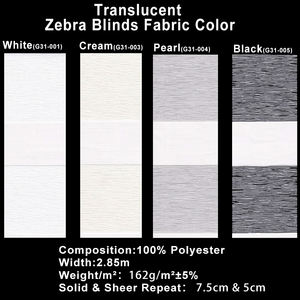 ستائر مزدوجة للمكاتب للنوافذ بطبقتين قماش بمحرك ، مكتب منزلي - Product Image 6