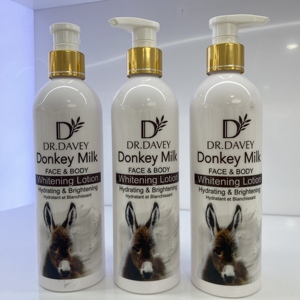 DR.DAVEY <span class=keywords><strong>Lait</strong></span> <span class=keywords><strong>Corporel</strong></span> au <span class=keywords><strong>Lait</strong></span> <span class=keywords><strong>d</strong></span>'Ânesse pour Visage et Corps, Éclaircissant, Illuminateur de Teint - Product Image 1