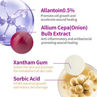Gel personnalisé de soin des cicatrices-Formule silicone de qualité médicale pour post-chirurgie/brûlure/cicatrices d'acné