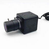Caméra industrielle 5MP à obturateur global 50/60 ips, couleur RVB, monture CS, objectif 2,8-12 mm pour l'analyse de capture du swing de golf