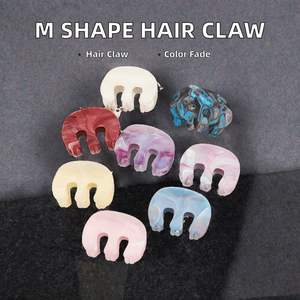 Pince à Cheveux en Résine Acrylique pour Femmes et Filles, Motif Ours et Éléphant, Dessin Animé Mignon, Vente en Gros - Product Image 2