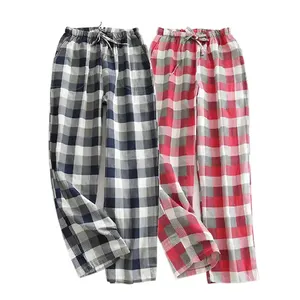 KKVVSS 2184 women clothing sleepwear loose home wear for ladies botton long customized size adult pajama pants