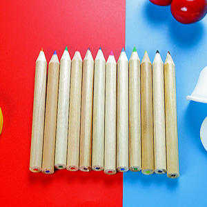 12 colori <span class=keywords><strong>cartoni</strong></span> <span class=keywords><strong>animati</strong></span> matite colorate per bambini Set di matite in legno naturale con temperino per studenti di cancelleria e disegno - Product Image 2