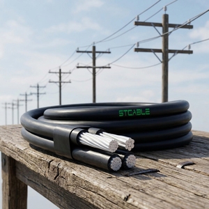 Cable de Servicio Cuádruple para Instalación Aérea, Cable ABC <span class=keywords><strong>Percheron</strong></span>, Fabricación de Cables - Product Image 1