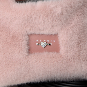 Retour Madden Sacs Geiger Épaule Hot china Fluffy Bag avec Vert Teddy Purple Bear Fur Fluffy Bag - Product Image 5