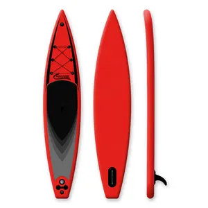 Amazon Stand-Up Paddle-Racebord Voor Race Nieuw Ontwerp Opblaasbaar Zacht Racen Opblaasbaar Product Zomerverkoop Trending Surfplank