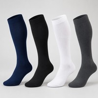 Chaussettes de sport de compression professionnelles, chaussettes athlétiques à séchage rapide pour hommes et femmes, chaussettes de course performantes sans logo