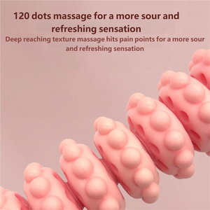 เครื่องนวดขาลดสัดส่วนแบบสิบล้อ พร้อมลูกกลิ้งหนาม 20 ลูก สำหรับยืดกล้ามเนื้อน่อง ผ่อนคลาย ใช้ได้กับเอวและแขน - Product Image 2