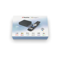 Ihomemix Factory Direct RockTek G2S Boîtier TV certifié Google Amlogic S905X5M Wifi6 2.4G 5G 4K Android TV Box pour la maison