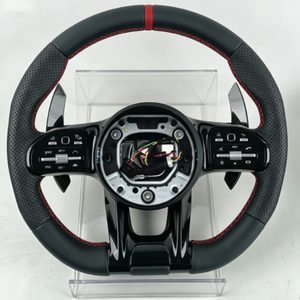 Volant pour <span class=keywords><strong>Mercedes</strong></span> Benz W205 W206 W213 W222 W223 W167 W177 V167 X247 C238 R190 GT, accessoires de volant - Product Image 6