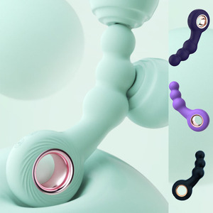 Mainan seks Pria & Wanita g-spot Stick pemijat dengan cincin manik <span class=keywords><strong>Anal</strong></span> & Court pelatihan seks Masturbator steker <span class=keywords><strong>Anal</strong></span> mainan seks - Product Image 3