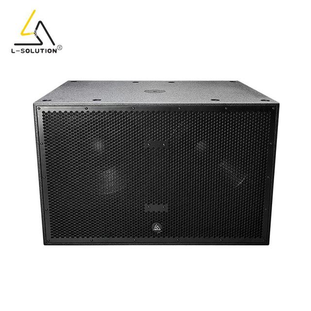 H228 Lsolution Active Dual 18-inch Speakers 8006 DJ System 5000-watt Power Subwoofer, Suitable for Concerts and Outdoor Events