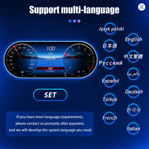 Nouvel ensemble d'instruments numériques professionnels pour <span class=keywords><strong>Mercedes</strong></span> Benz <span class=keywords><strong>Classe</strong></span> C W205 2014-2021, tableau de bord LCD, compteur de vitesse, boîte à outils de mise à niveau - Product Image 3