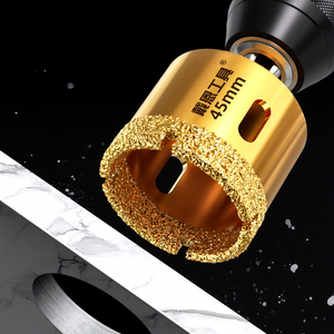 ดอกสว่านเจาะกระเบื้องเซรามิก พอร์ซเลน หินอ่อน ขนาด 5 มม.-150 มม. รุ่น FORGE FG0009 พร้อมหัวจับ M14 6 มม. แบบ SDS สำหรับเครื่องดูดฝุ่น - Product Image 2
