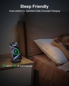 15 Wát không dây sạc đứng với Power <span class=keywords><strong>Adapter</strong></span> Tương thích với khác nhau Android và các thiết bị khác - Product Image 6