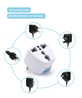 GAZ-AU8 UK EU AU vers US Plug Converter AC Plusieurs Styles Power Plug Chargeur Adaptateur