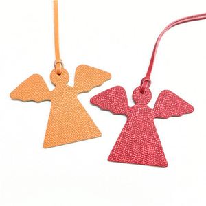 Cute Shape Leather Bag <b>Charm</b> Multicolor <b>Angel</b> Pendant for Handbag Car Key Decoration - Product Image 5